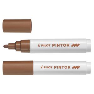 Pilot marker Pintor MEDIUM, rjav SW-PT-M-BN (6 kos) | MEGAtoner.si