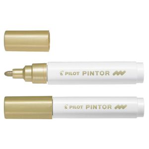 Pilot marker Pintor MEDIUM, metalic zlat SW-PT-M-GD (6 kos) | MEGAtoner.si