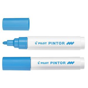 Pilot marker Pintor MEDIUM, svetlo moder SW-PT-M-LB (6 kos) | MEGAtoner.si