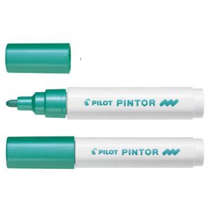 Pilot marker Pintor MEDIUM, metalic zelen SW-PT-M-MG (6 kos) | MEGAtoner.si