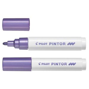 Pilot marker Pintor MEDIUM, metalic vijoličen SW-PT-M-MV (6 kos) | MEGAtoner.si