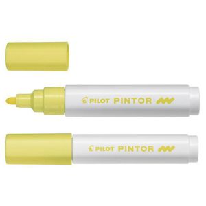 Pilot marker Pintor MEDIUM, pastelno rumen SW-PT-M-PY (6 kos) | MEGAtoner.si