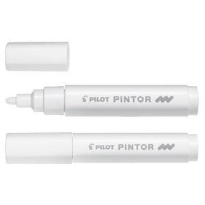 Pilot marker Pintor MEDIUM, pastelno bel SW-PT-M-W (6 kos) | MEGAtoner.si