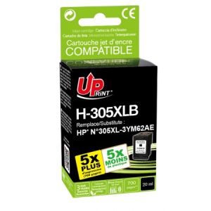 UPrint kartuša HP št. 305XL (3YM62AE), 20ml (kompatibilna, črna) | MEGAtoner.si