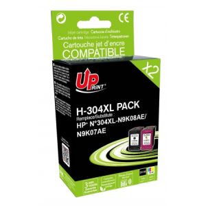 UPrint komplet kartuš HP št. 304XL (N9K08AE+N9K07AE) (kompatibilne, komplet) | MEGAtoner.si