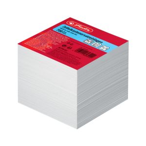 Herlitz papirna kocka 90x90x90 mm, 700 listov, bela | MEGAtoner.si