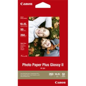 Papir Canon PP-201, Photo Paper Plus II, 260g, 10x15cm, 50 listov | MEGAtoner.si