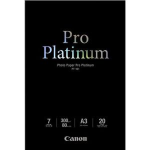 Papir Canon PT-101, Photo Paper Pro Platinum, 300g, A3, 20 listov | MEGAtoner.si
