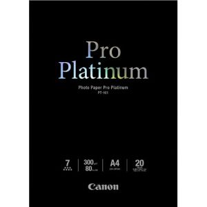 Papir Canon PT-101, Photo Paper Pro Platinum, 300g, A4, 20 listov | MEGAtoner.si