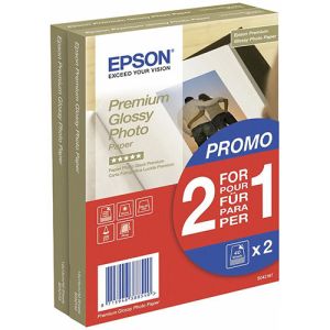 Papir Epson Premium Glossy Photo, 255g, 10x15cm, 2x 40 listov | MEGAtoner.si