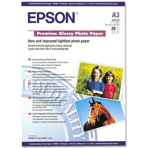 Papir Epson Premium Glossy Photo, 255g, A3, 20 listov | MEGAtoner.si