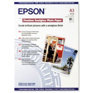 Papir Epson Premium Semigloss Photo, 251g, A3, 20 listov | MEGAtoner.si