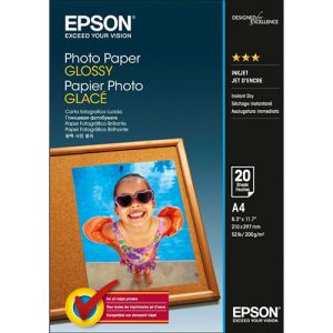 Papir Epson Glossy Photo, 200g, A4, 20 listov | MEGAtoner.si
