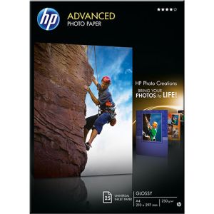 Papir HP Advanced Glossy Photo, 250g, A4, 25 listov | MEGAtoner.si