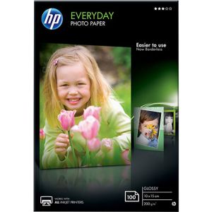 Papir HP Everyday Glossy Photo, 200g, 10x15cm, 100 listov | MEGAtoner.si