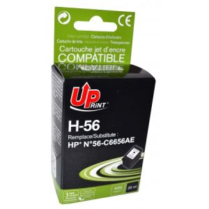 UPrint kartuša HP št. 56 (C6656AE), 25ml (kompatibilna, črna) | MEGAtoner.si