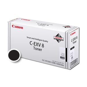 Toner Canon C-EXV8BK (7629A002AA, Bk), 25.000 strani (original, črna) | MEGAtoner.si