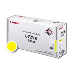Toner Canon C-EXV8Y (7626A002AA, Ye), 25.000 strani (original, rumena) | MEGAtoner.si
