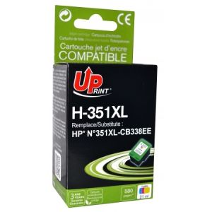 UPrint kartuša HP št. 351XL (CB338EE), 21ml (kompatibilna, barvna) | MEGAtoner.si
