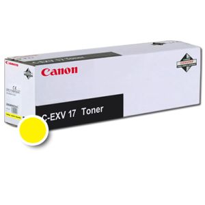 Toner Canon C-EXV17Y (0259B002AA, Ye), 30.000 strani (original, rumena) | MEGAtoner.si