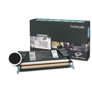 Toner Lexmark C5200KS (C520/C530, Return, Bk), 1.500 strani (original, črna) | MEGAtoner.si