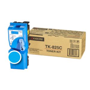 Toner Kyocera TK-825C (KM-C2520, Cy), 7.000 strani (original, modra) | MEGAtoner.si