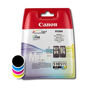 Komplet kartuš Canon PG-510/CL-511 (original, komplet) | MEGAtoner.si