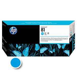 Glava in čistilo HP št. 81 (C4951A) (original, modra) | MEGAtoner.si