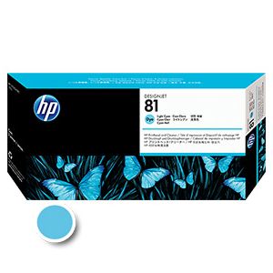 Glava in čistilo HP št. 81 (C4954A) (original, svetlo modra) | MEGAtoner.si