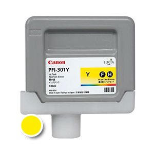 Kartuša Canon PFI-301Y, 330ml (original, rumena) | MEGAtoner.si