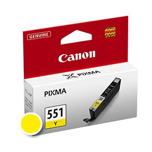 Kartuša Canon CLI-551Y, 7ml (original, rumena) | MEGAtoner.si