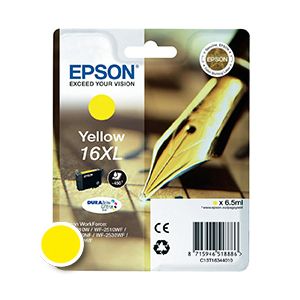 Kartuša Epson 16XL (C13T16344012), 6.5ml (original, rumena) | MEGAtoner.si