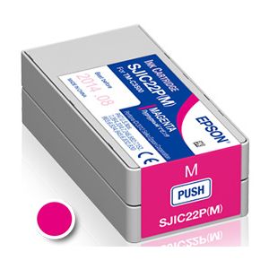 Kartuša Epson SJIC22P(M) (C33S020603), 32.5ml (original, škrlatna) | MEGAtoner.si