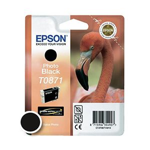 Kartuša Epson T0871 (C13T08714010), 11.4ml (original, foto črna) | MEGAtoner.si
