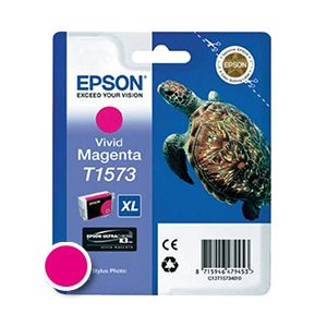 Kartuša Epson T1573 XL (C13T15734010), 25.9ml (original, vivid škrlatna) | MEGAtoner.si