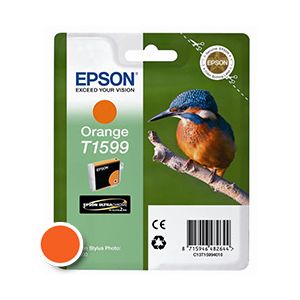 Kartuša Epson T1599 (C13T15994010), 17ml (original, oranžna) | MEGAtoner.si
