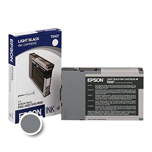 Kartuša Epson T5437 (C13T543700), 110ml (original, svetlo črna) | MEGAtoner.si