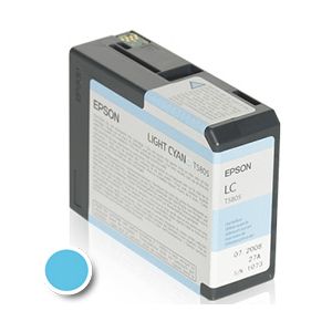 Kartuša Epson T5805 (C13T580500), 80ml (original, svetlo modra) | MEGAtoner.si