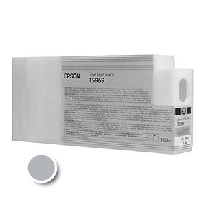Kartuša Epson T5969 (C13T596900), 350ml (original, svetlo svetlo črna) | MEGAtoner.si