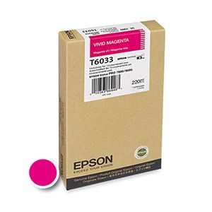 Kartuša Epson T6033 (C13T603300), 220ml (original, vivid škrlatna) | MEGAtoner.si