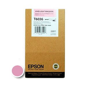 Kartuša Epson T6036 (C13T603600), 220ml (original, vivid svetlo škrlatna) | MEGAtoner.si