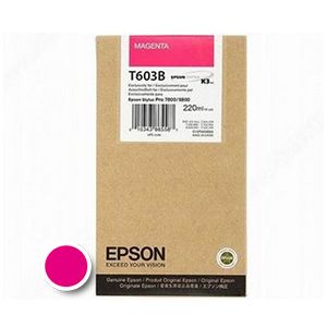 Kartuša Epson T603B (C13T603B00), 220ml (original, škrlatna) | MEGAtoner.si