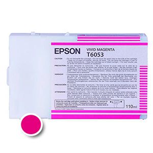 Kartuša Epson T6053 (C13T605300), 110ml (original, škrlatna) | MEGAtoner.si