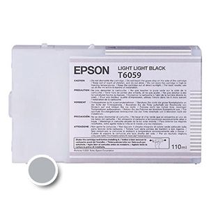 Kartuša Epson T6059 (C13T605900), 110ml (original, svetlo svetlo črna) | MEGAtoner.si