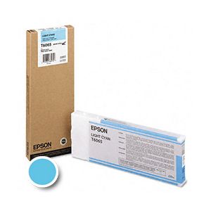 Kartuša Epson T6065 (C13T606500), 220ml (original, svetlo modra) | MEGAtoner.si