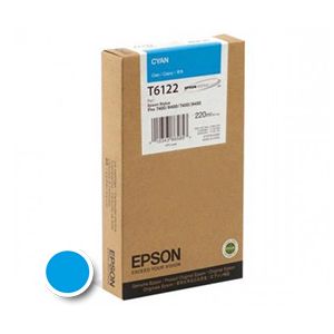 Kartuša Epson T6122 (C13T612200), 220ml (original, modra) | MEGAtoner.si
