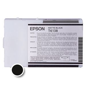 Kartuša Epson T6138 (C13T613800), 110ml (original, mat črna) | MEGAtoner.si