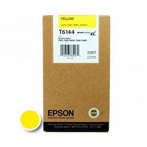 Kartuša Epson T6144 (C13T614400), 220ml (original, rumena) | MEGAtoner.si