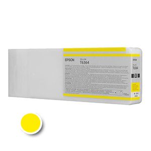 Kartuša Epson T6364 (C13T636400), 700ml (original, rumena) | MEGAtoner.si