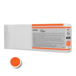 Kartuša Epson T636A (C13T636A00), 700ml (original, oranžna) | MEGAtoner.si